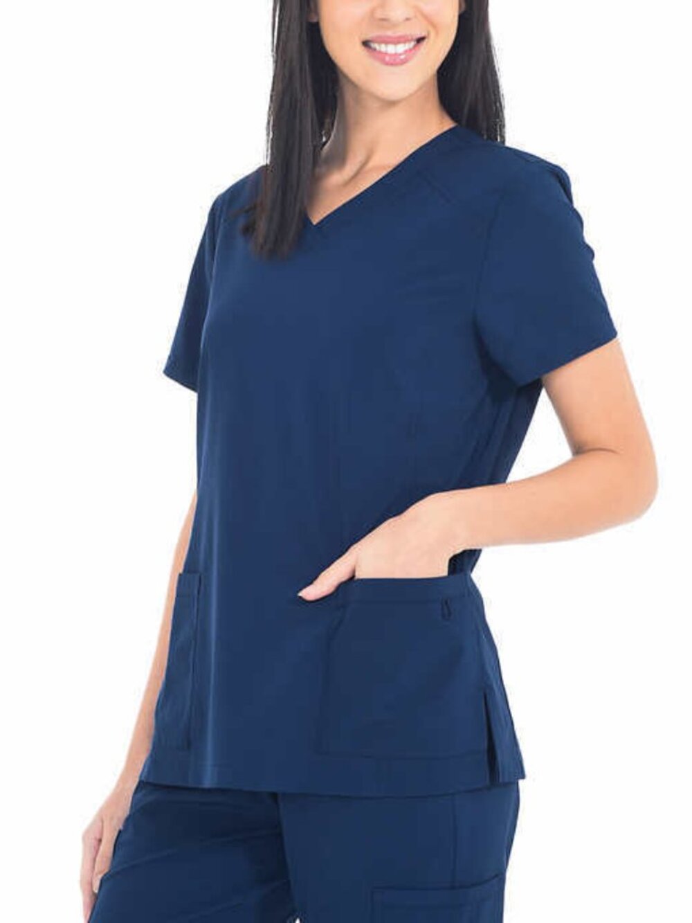 BT Supply Co Womens V-Neck Scrub Top